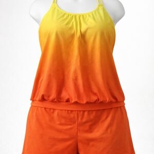 Bright Ombre Tank and Shorts Set